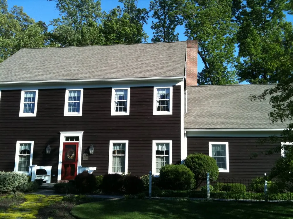 Slide of Roof Cleaning By A&E