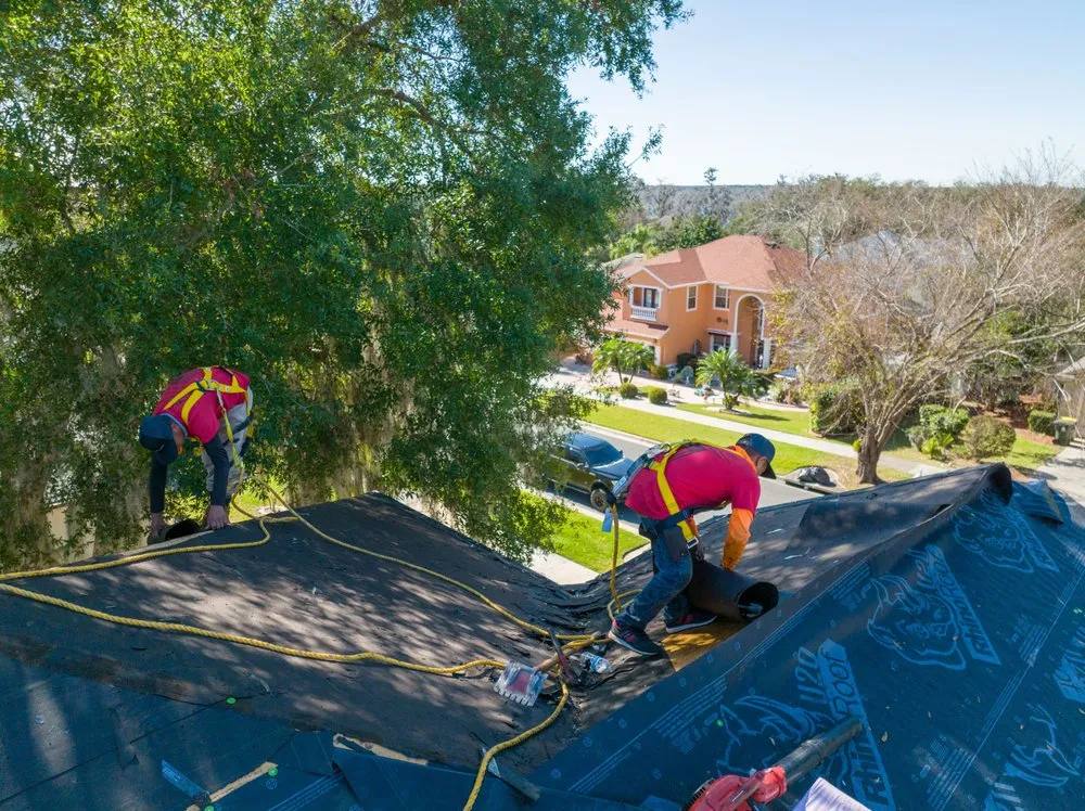 Professional residential roofing service same-day service in Sorrento, FL by Roof Commander