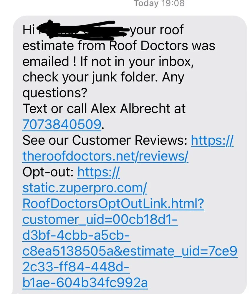 Slide of Roof Doctors Napa County