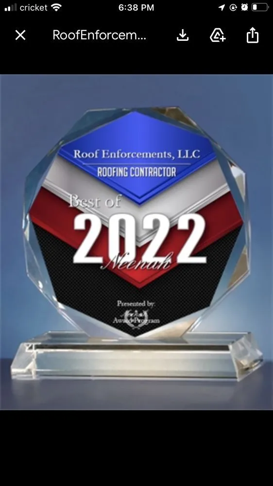 Slide of Roof Enforcements