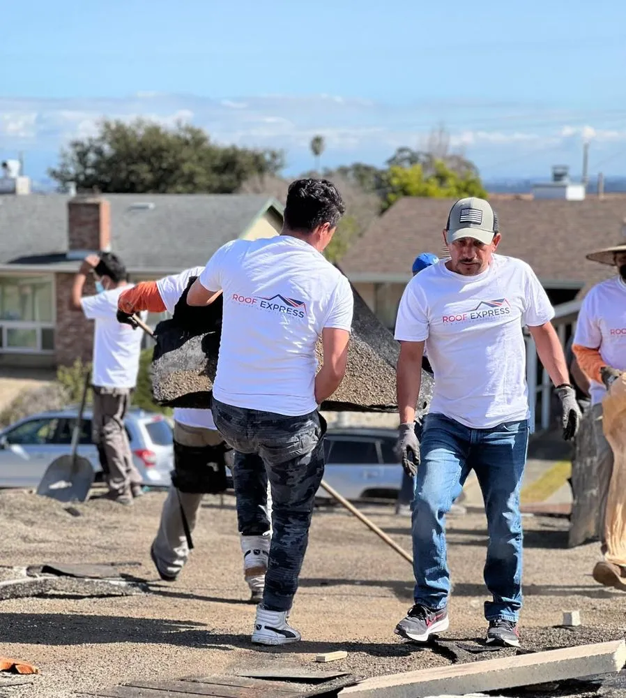 Slide of Roof Express