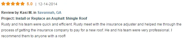 Slide of Roof Hunters