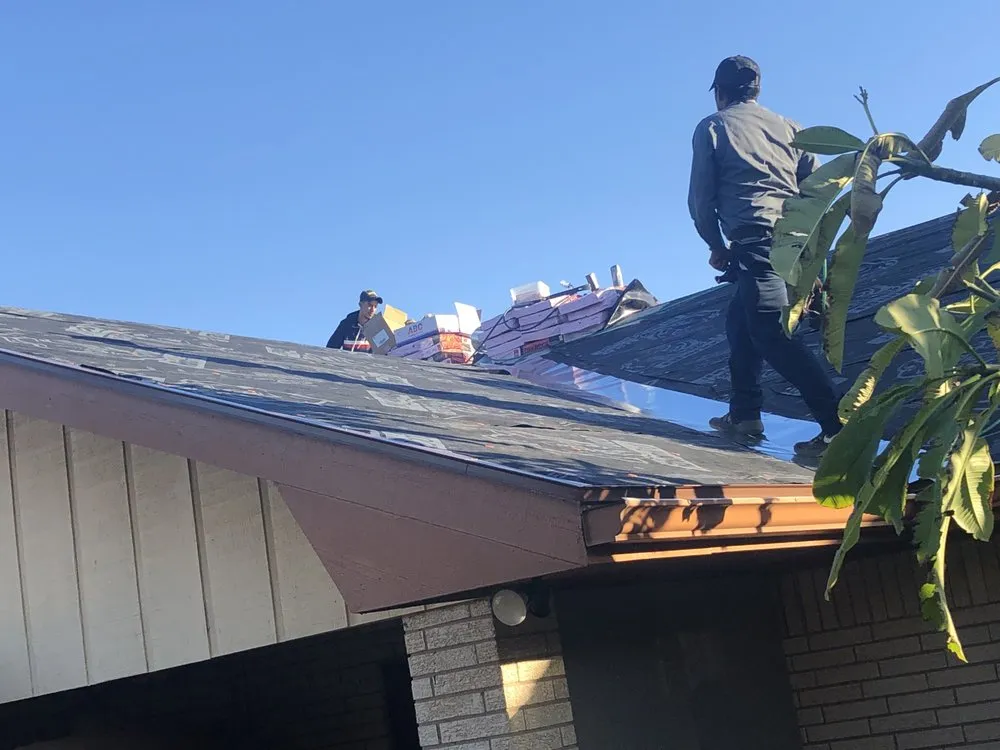 Slide of Roof Improvement