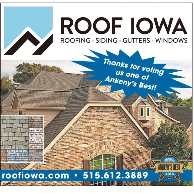 Slide of Roof Iowa