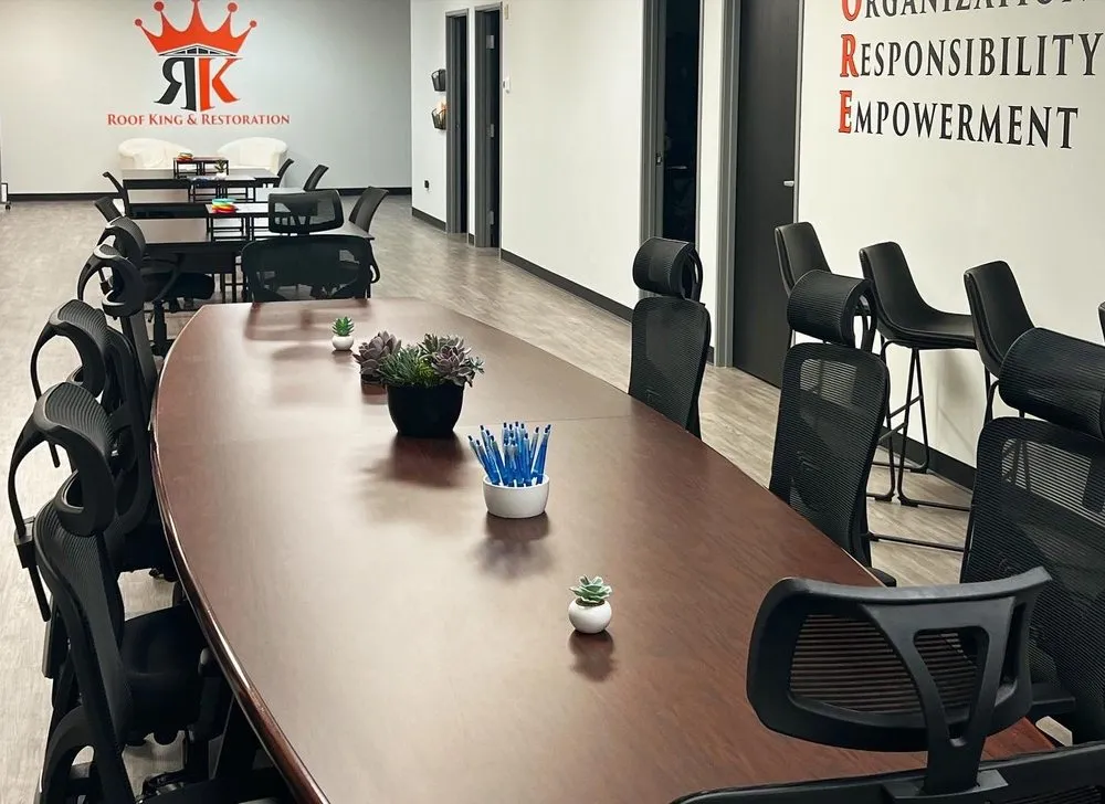 Slide of Roof King and Restoration