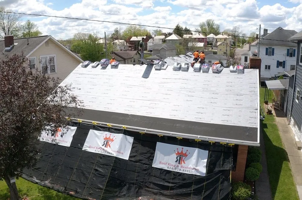Slide of Roof King and Restoration