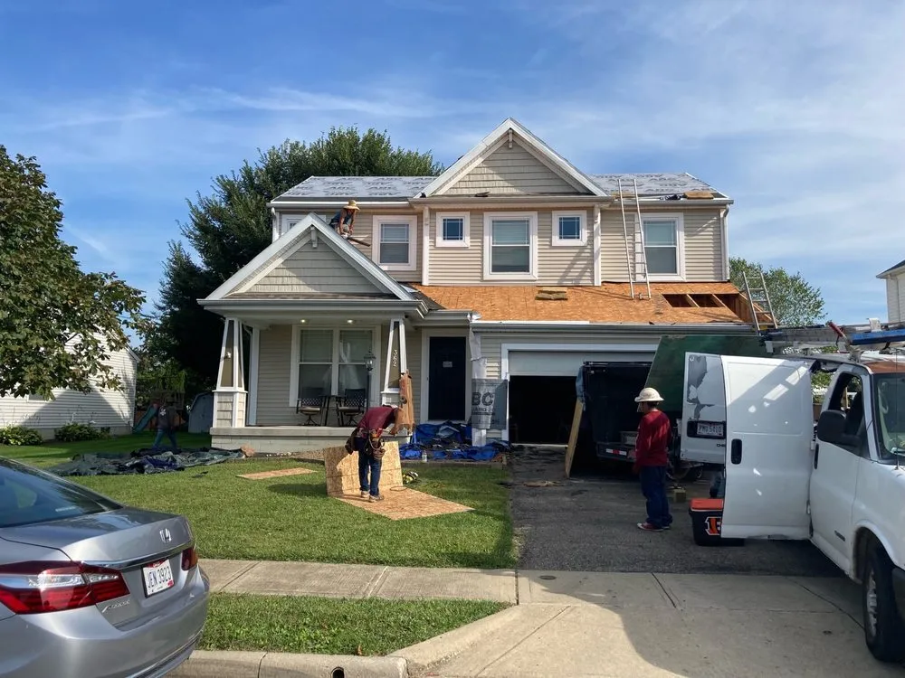 Slide of Roof King and Restoration