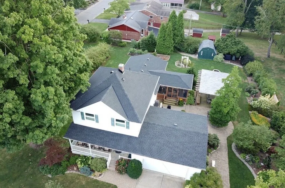 Slide of Roof King and Restoration