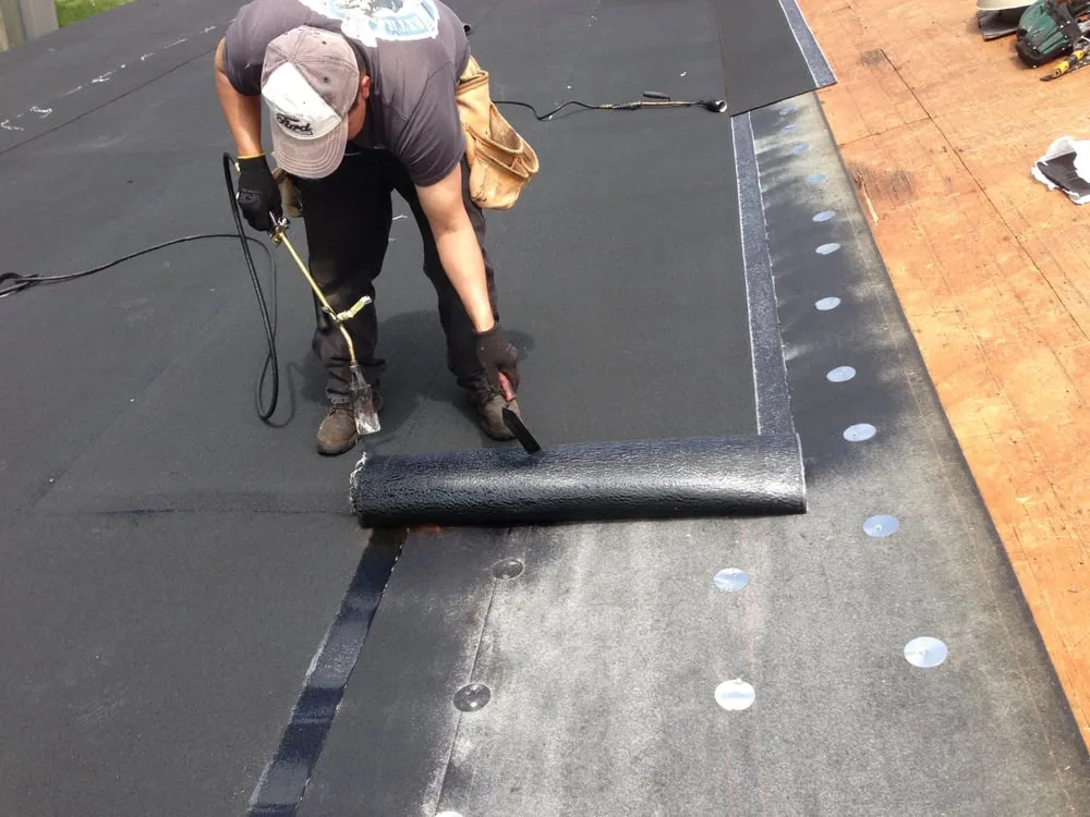 Slide of Roof Leak Repair Long Island