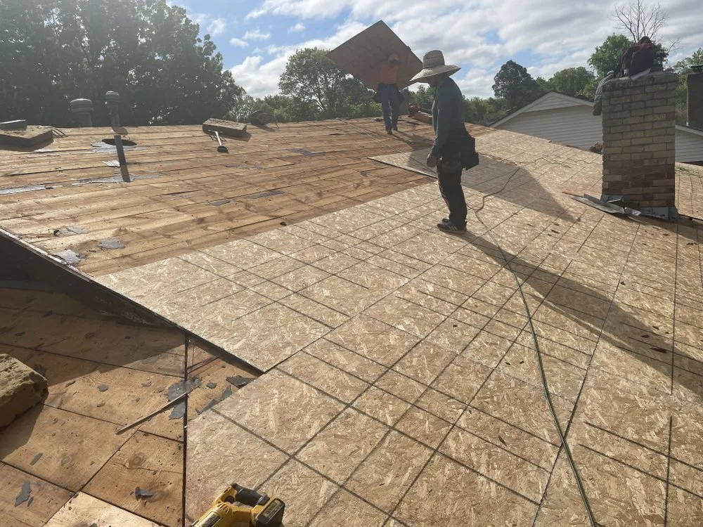 Slide of Roof Leaks and Moore