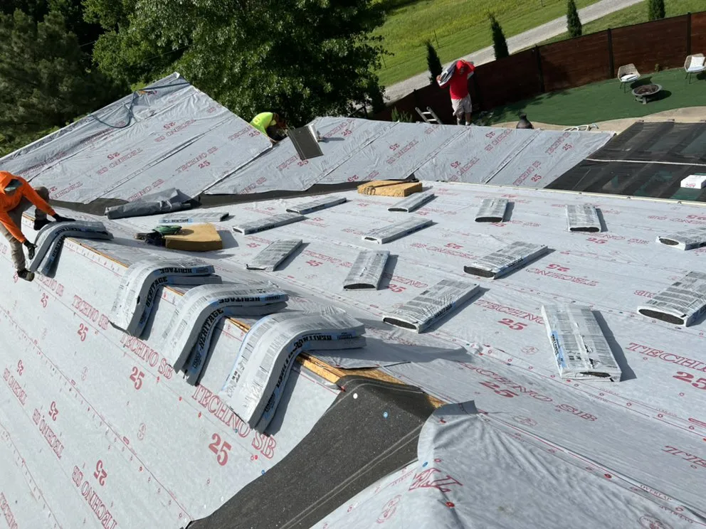 Slide of Roof Leaks and Moore