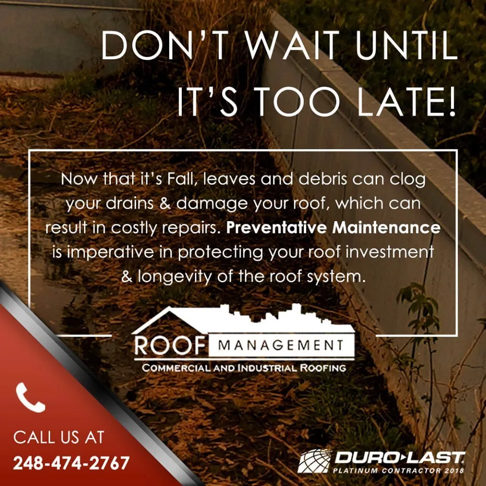 Slide of ROOF Management