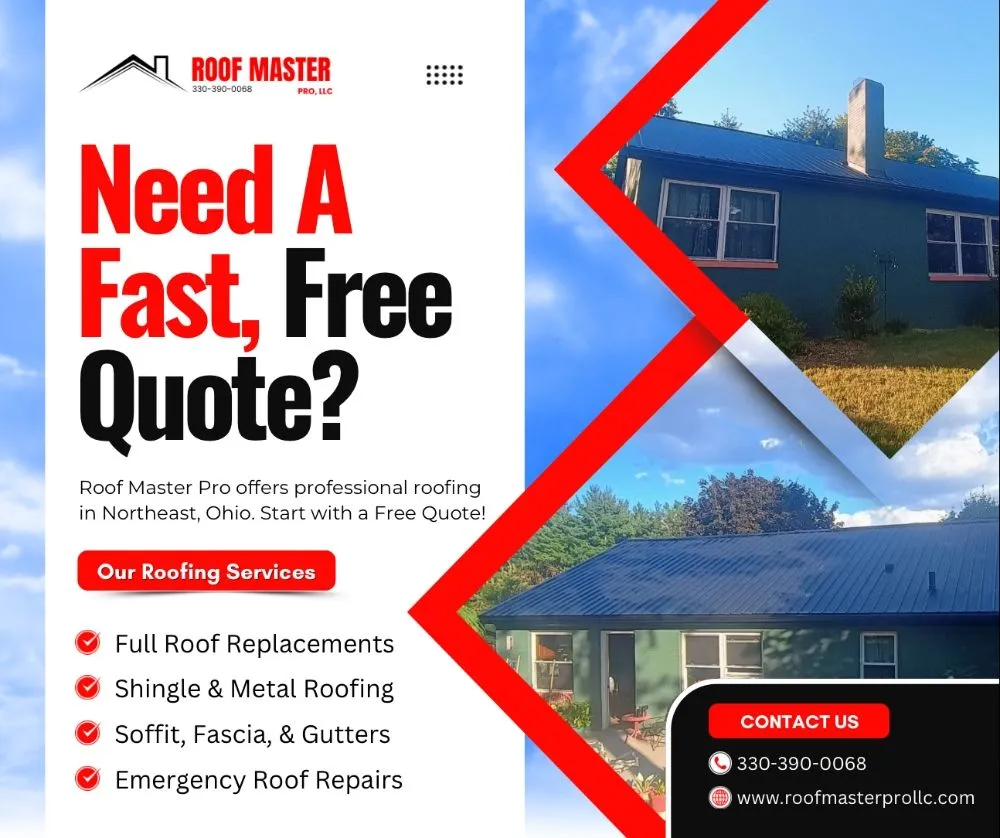Trusted roof installation same-day service in Big Prairie, OH by Roof Master Pro
