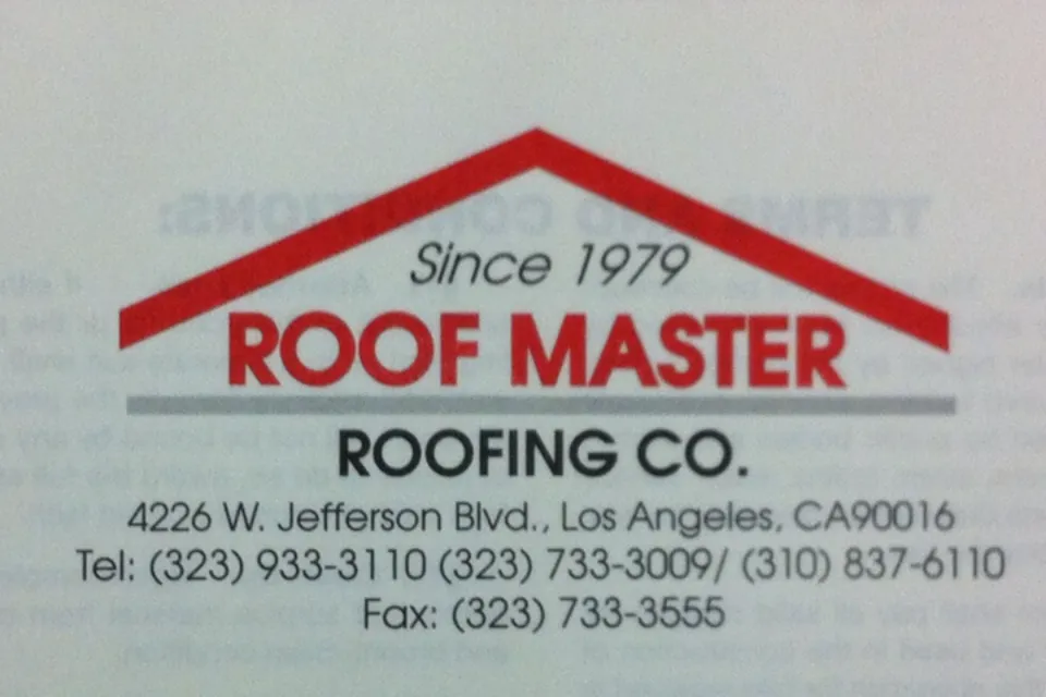 Slide of Roof Master Roofing