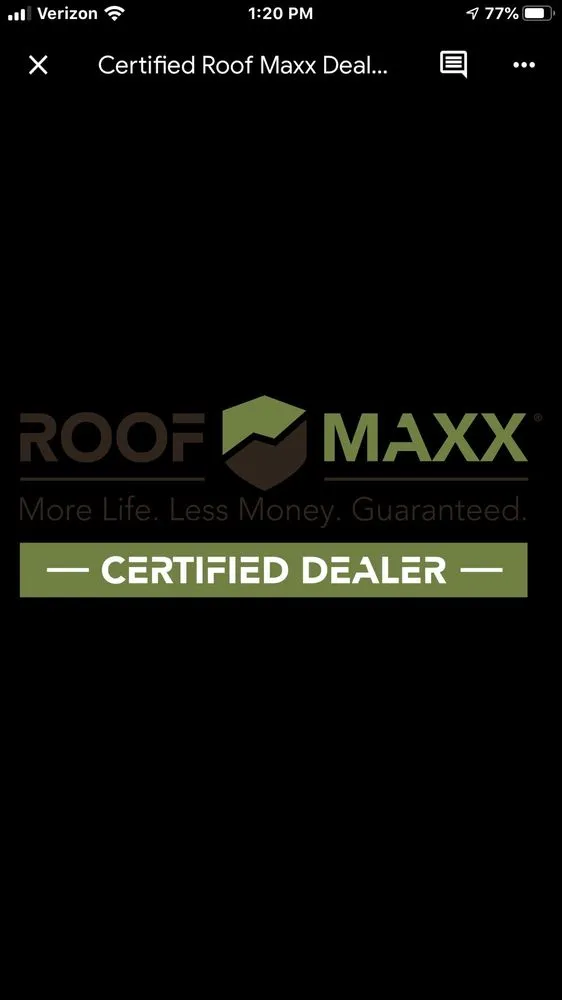 Slide of Roof Maxx of Gahanna