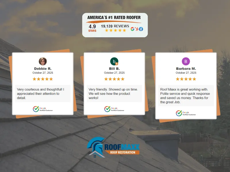 Slide of Roof Maxx of Midlothian