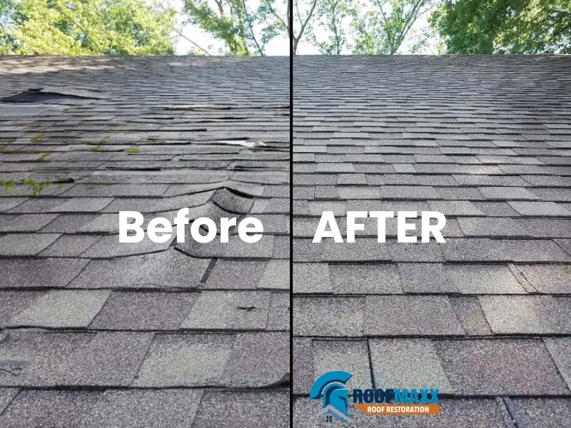 Slide of Roof Maxx of Midlothian