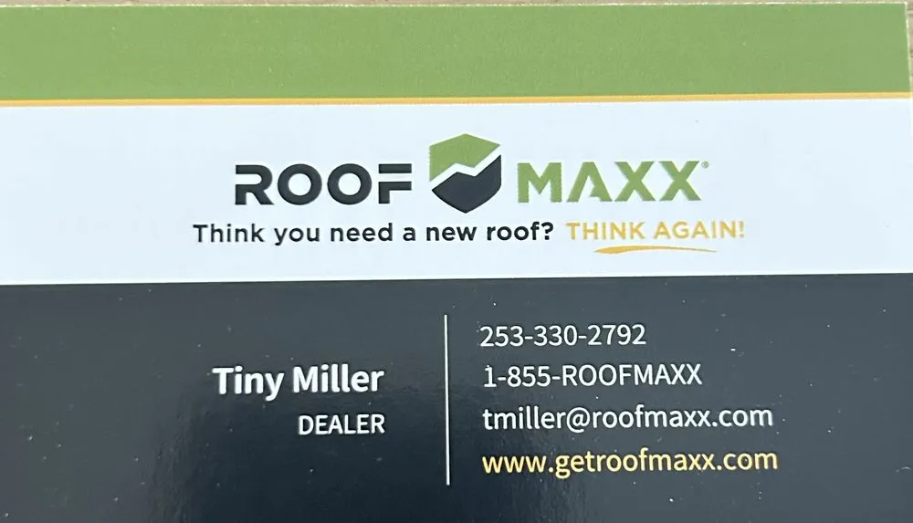 Slide of Roof Maxx