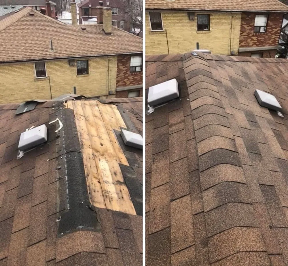 Slide of Roof patchers