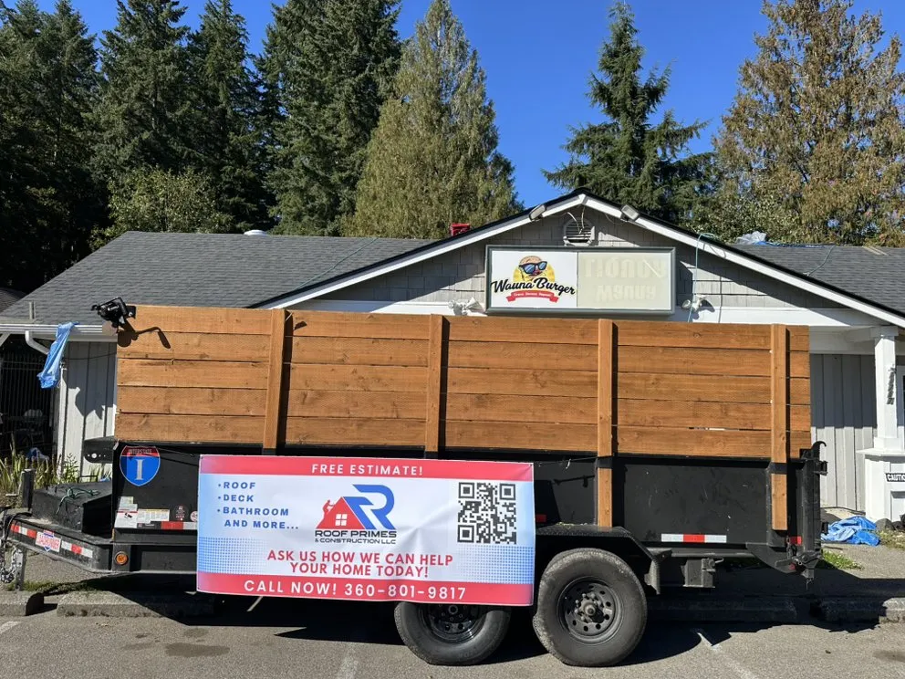 Slide of Roof Primes & Construction