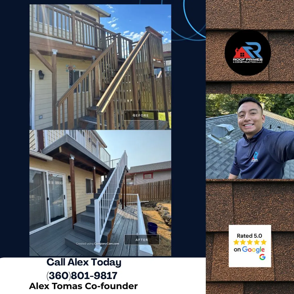 Slide of Roof Primes & Construction