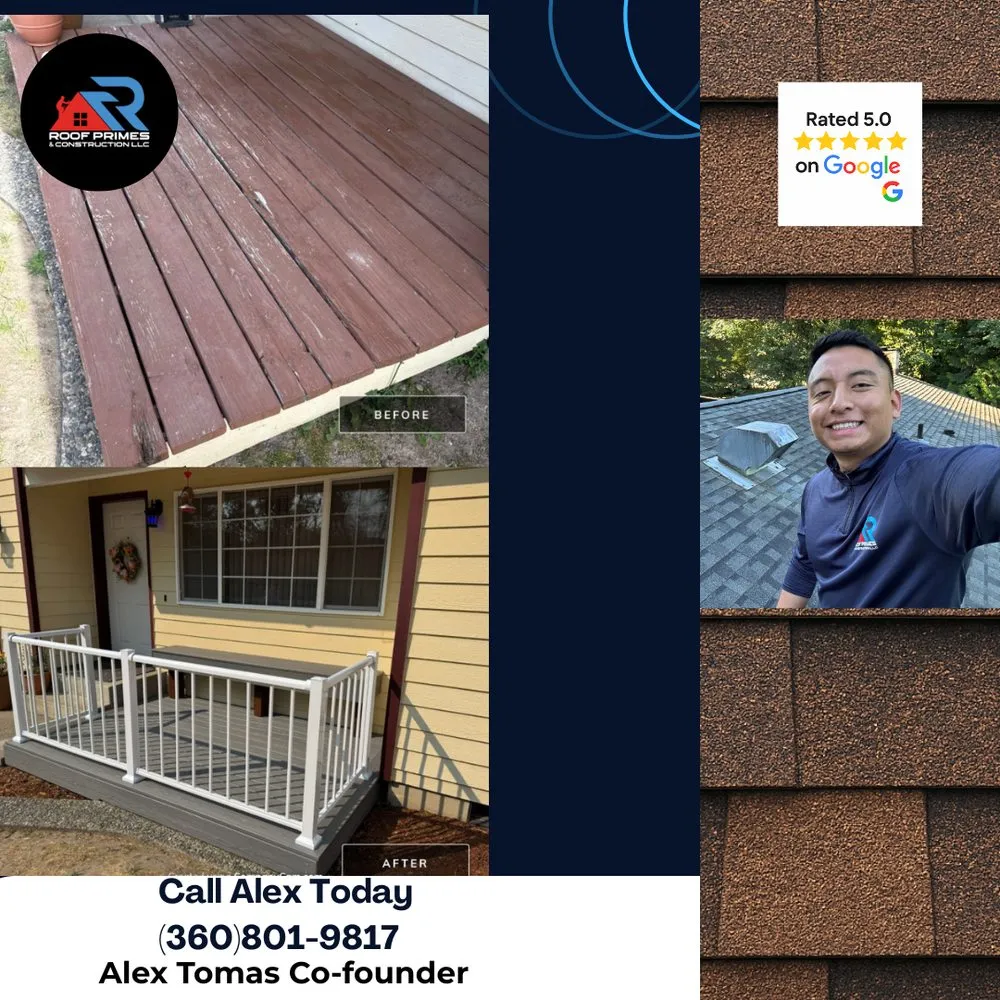 Slide of Roof Primes & Construction