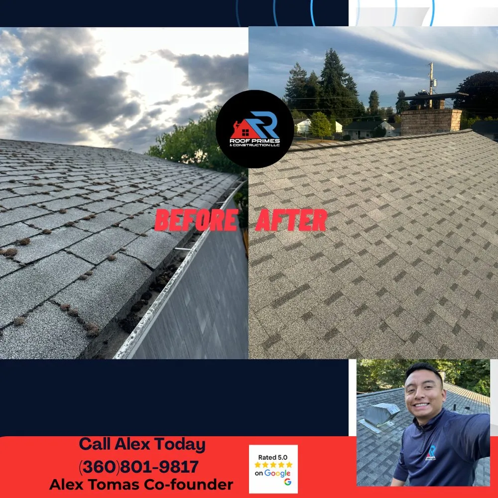 Slide of Roof Primes & Construction