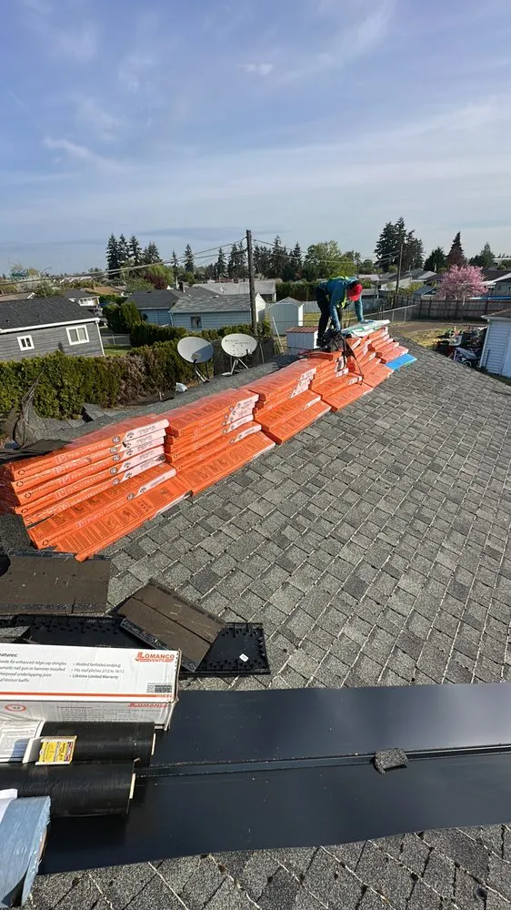 Slide of Roof Primes & Construction