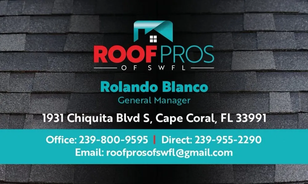 Slide of Roof Pros of SWFL