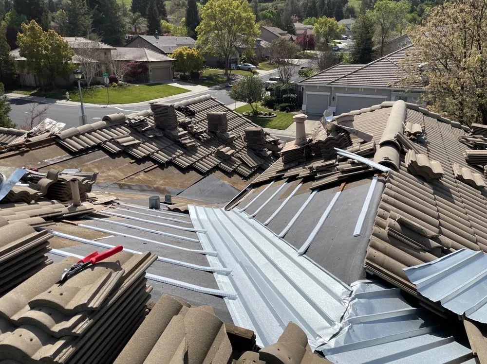 Slide of Roof Recovery