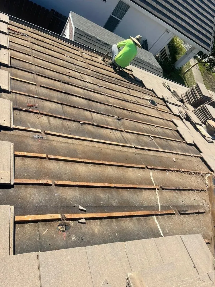 Slide of Roof Recovery