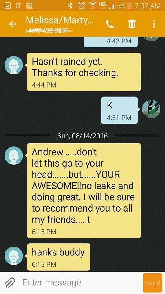 Slide of Roof Repair by Cool My Attic Now