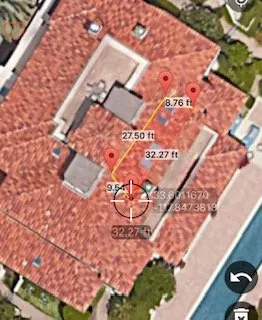 Slide of Roof Repair