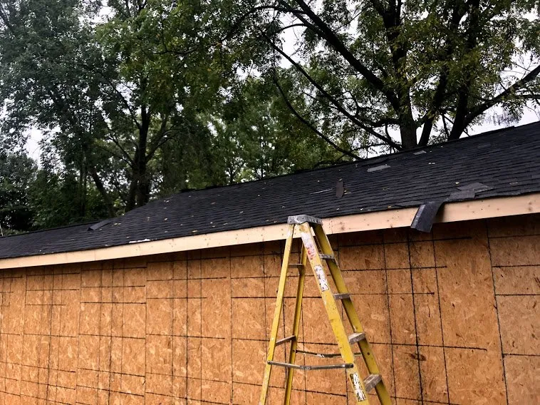 Slide of Roof Repairs Indianapolis