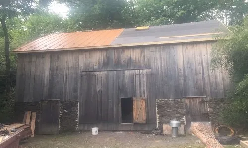 Slide of Roof Replacement and Repair