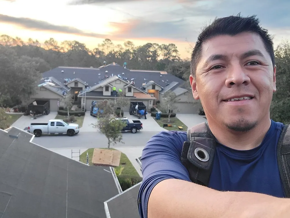 Slide of Roof Replacements & Repairs