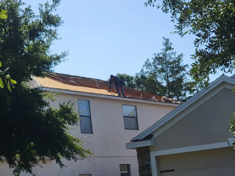Slide of Roof Replacements & Repairs