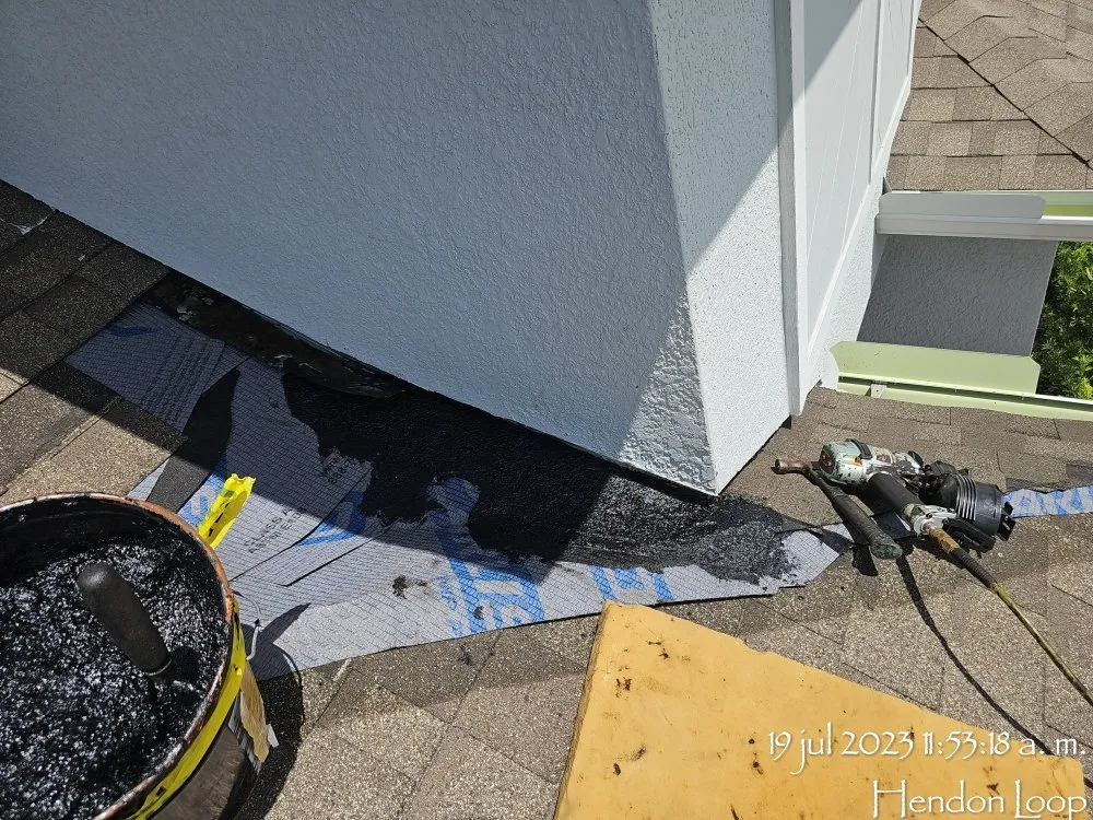 Slide of Roof Replacements & Repairs