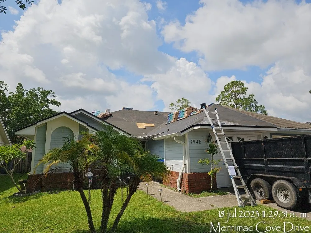 Slide of Roof Replacements & Repairs