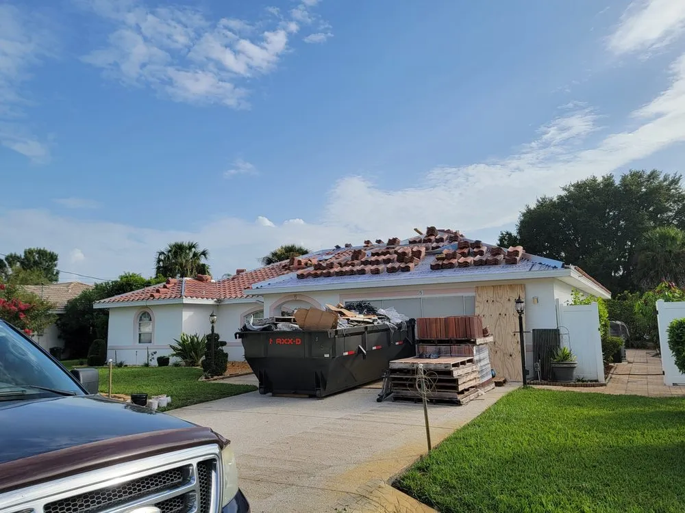 Slide of Roof Replacements & Repairs