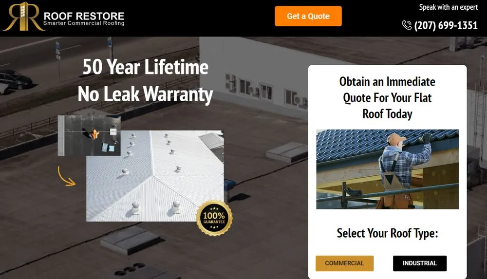 Slide of Roof Restore 5x