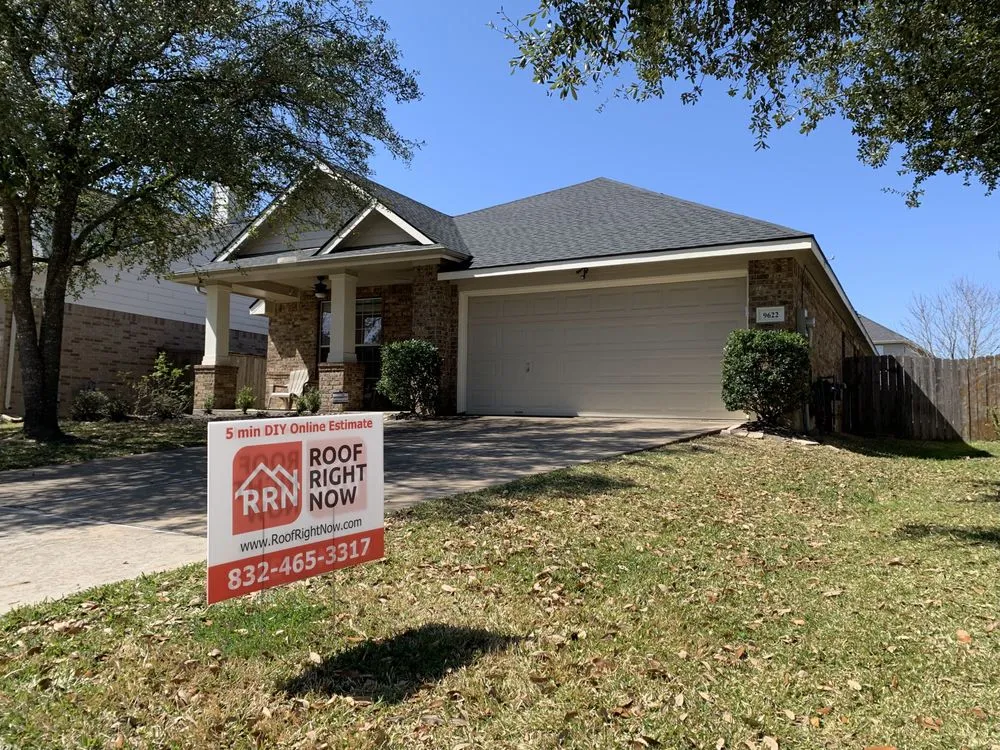 Slide of Roof Right Now - Houston