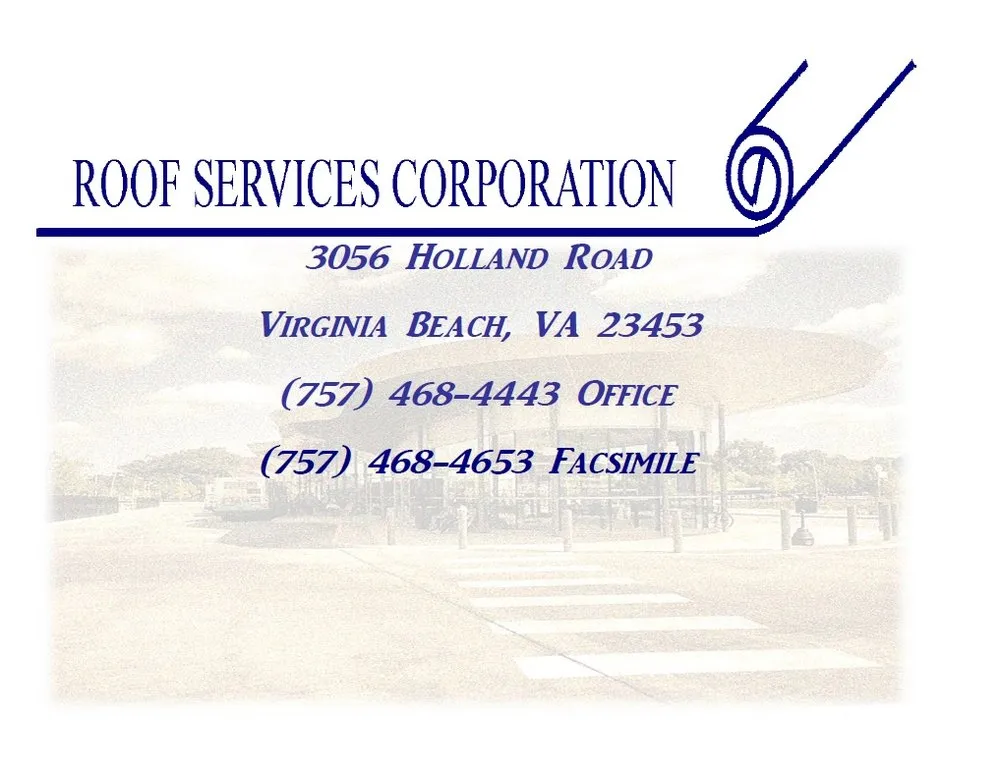 Slide of Roof Services Corporation