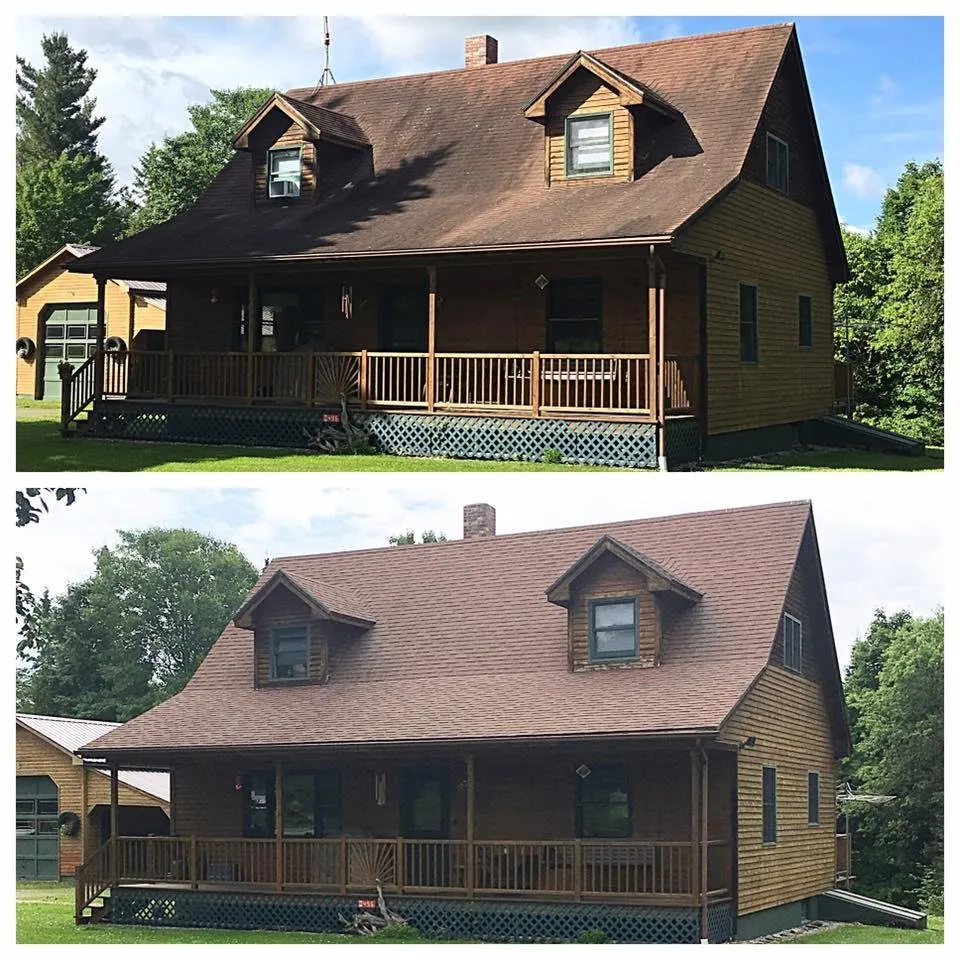 Slide of Roof Shampoo Vermont