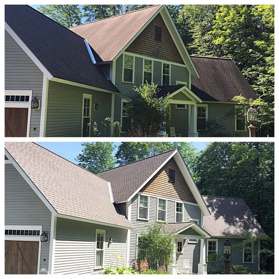 Slide of Roof Shampoo Vermont