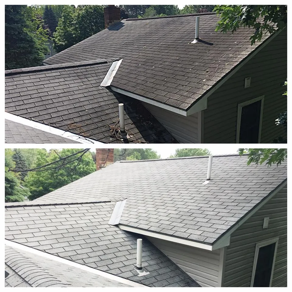 Slide of Roof Shampoo Vermont