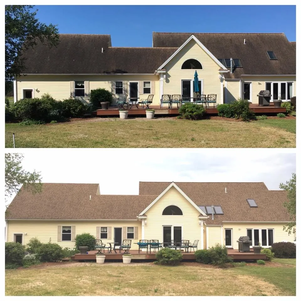 Slide of Roof Shampoo Vermont