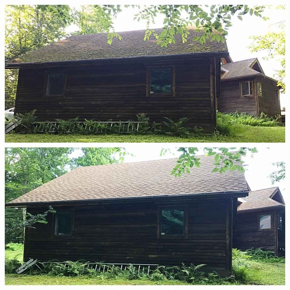 Slide of Roof Shampoo Vermont