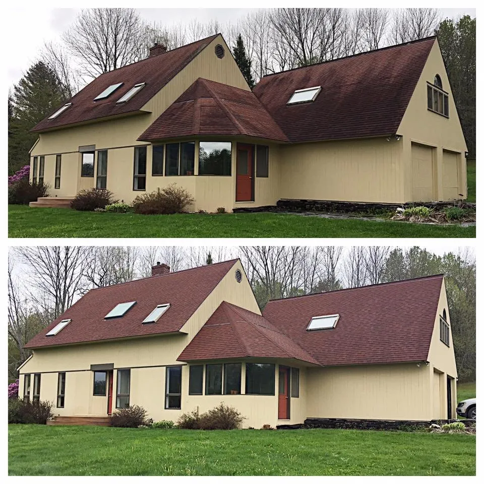 Slide of Roof Shampoo Vermont