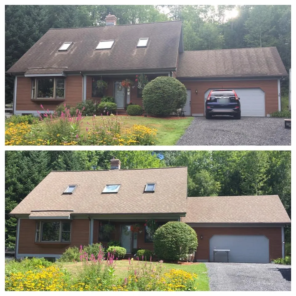 Slide of Roof Shampoo Vermont